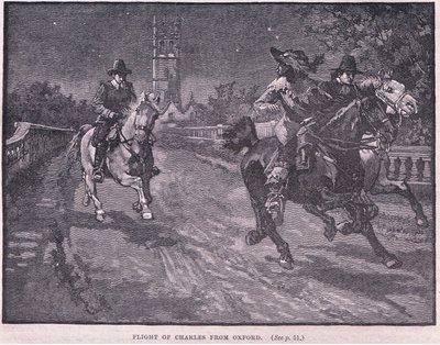 Flight of Charles I from Oxford AD 1646 by Henry Marriott Paget